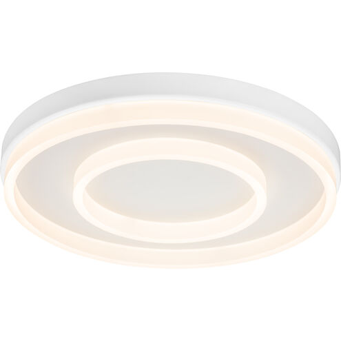 Anello 24 inch Matte White Flush Mount Ceiling Light