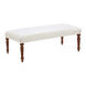 Silhouette Natural Bench Set, Turned Legs