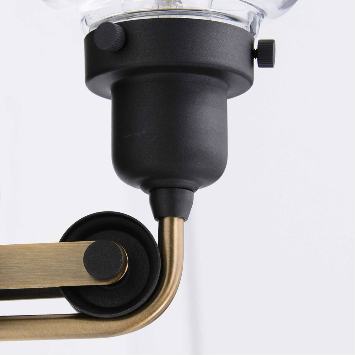 Rushton 3 Light 24 inch Graphite Bath Vanity Wall Light