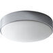 Journey 1 Light 14 inch Polished Chrome Flush Mount Ceiling Light