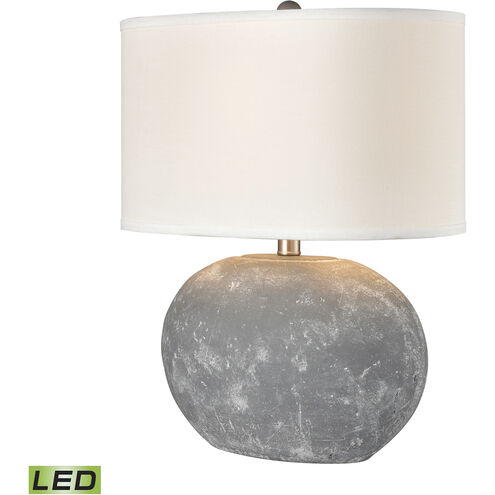 Elin 20 inch 9.00 watt Concrete Table Lamp Portable Light