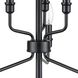 Saginaw 6 Light 18 inch Matte Black Chandelier Ceiling Light