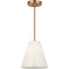 Senda 1 Light 9.13 inch Pendant