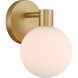 Fenton 1 Light 6 inch Legacy Brass Vanity Light Wall Light