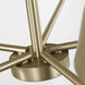 Drew & Jonathan Ender 5 Light 32.63 inch Satin Brass Chandelier Ceiling Light, Medium
