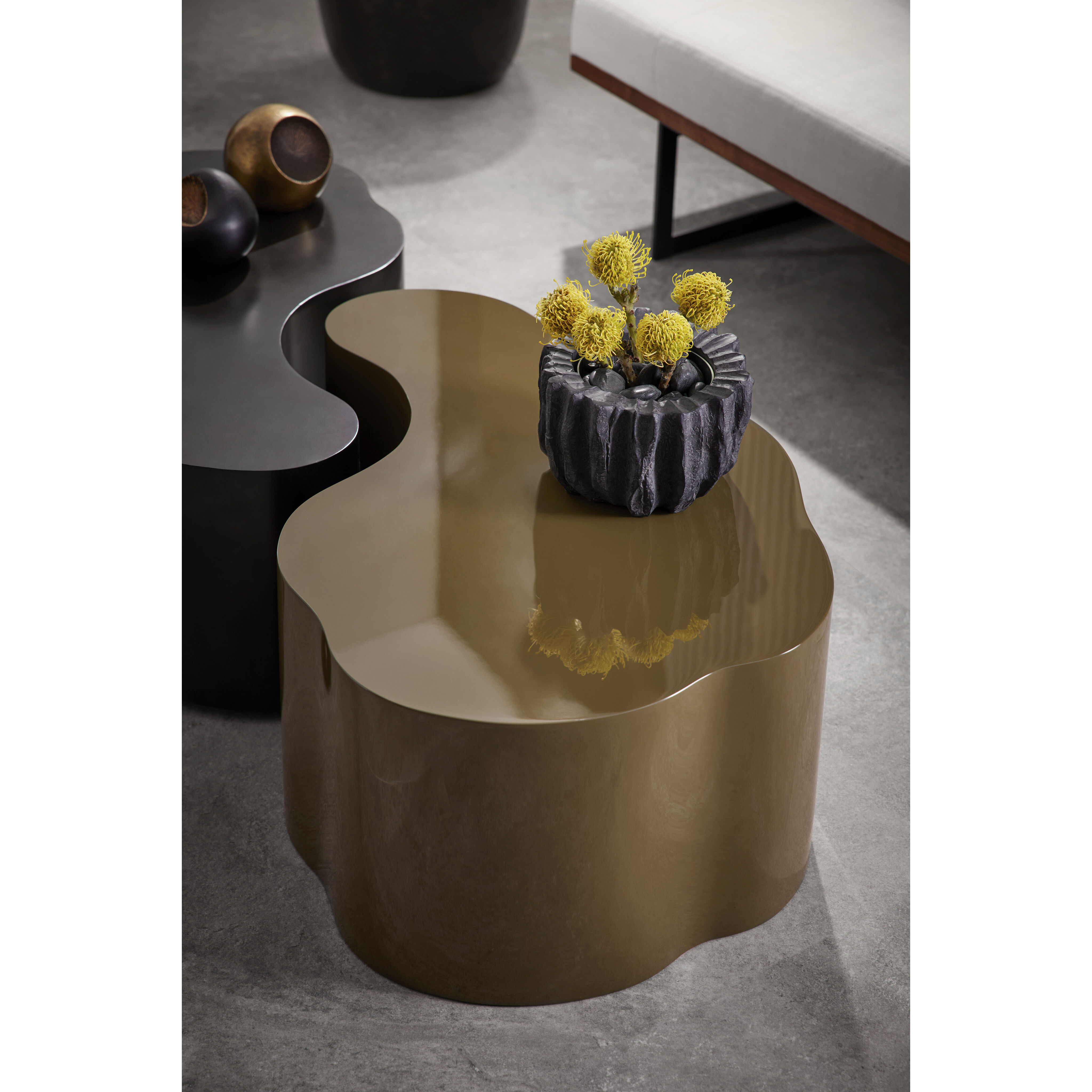 Meadow 36 X 12 inch Moss Coffee Table