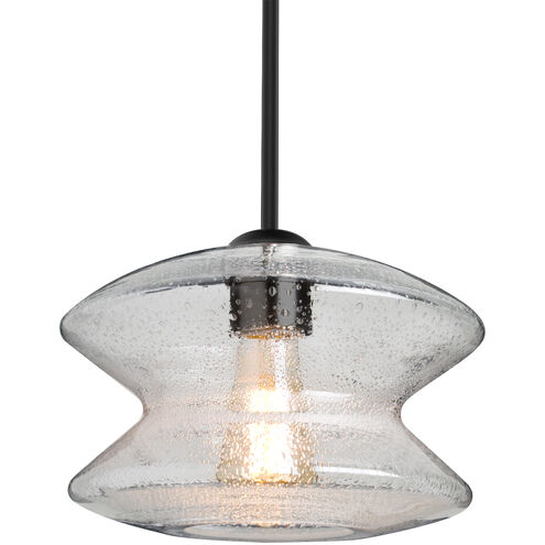 Zen 1 Light Black Stem Pendant Ceiling Light