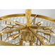 Canada 16 Light 23.6 inch Gold Chandelier Ceiling Light