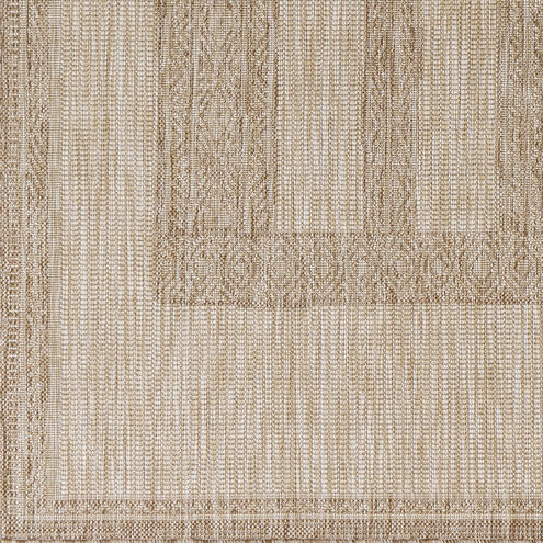 Tuareg 84 X 63 inch Taupe Outdoor Rug, Rectangle