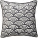 Half Circles 24 X 24 inch Multicolor Pillow