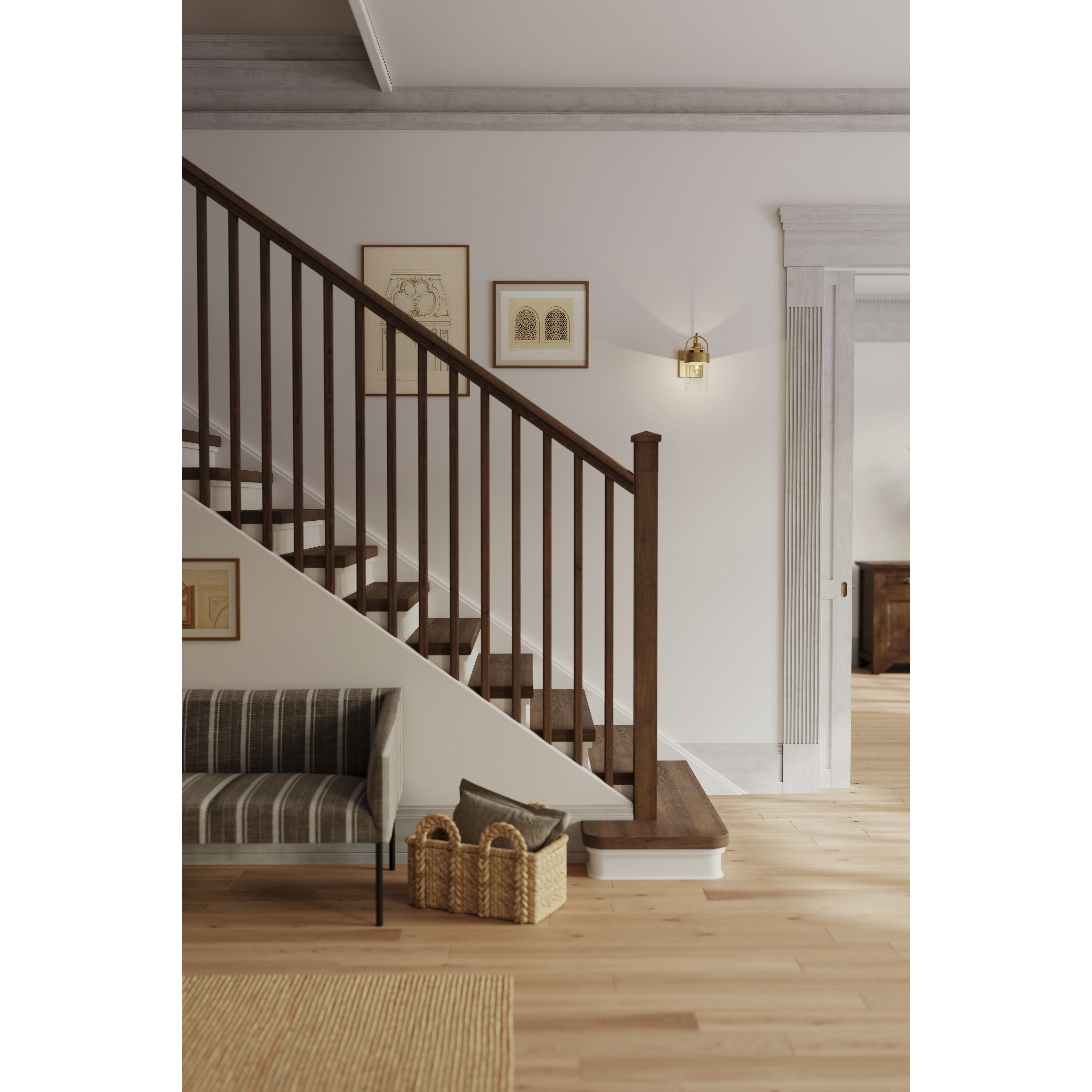 Ravik 1 Light 5 inch Legacy Brass Bath Sconce Wall Light