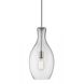 Lagynos Collection 1 Light 8.75 inch Chrome Pendant Ceiling Light