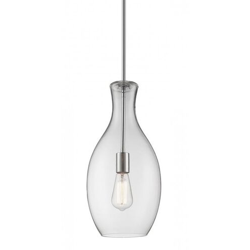 Lagynos Collection 1 Light 8.75 inch Chrome Pendant Ceiling Light