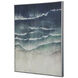 Abstract Blue/Cream Wall Art
