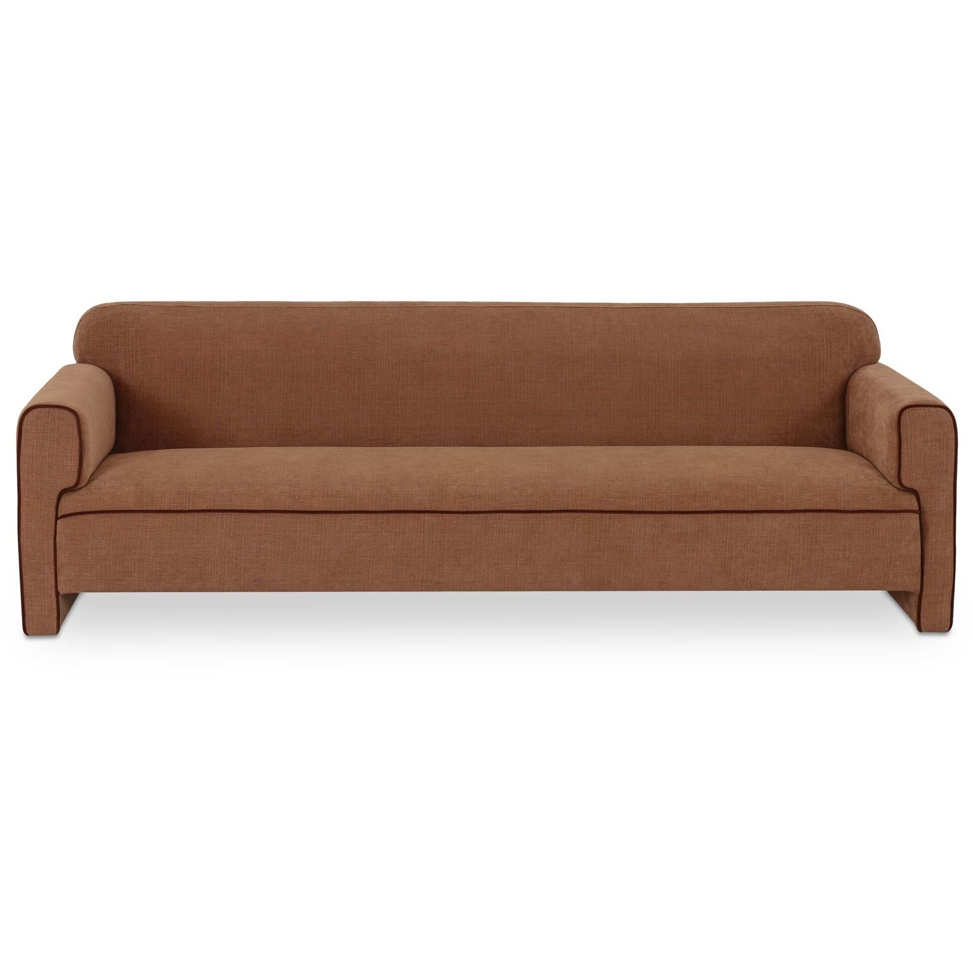 Leo Brown Sofa