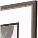Abstract Collection Brown Framed Art