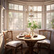 Colonial Charm 3 Light 18.75 inch White Wash and Sun Dried Clay Chandelier Ceiling Light