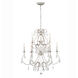 Ashton 9 Light 25.5 inch Olde Silver Chandelier Ceiling Light in Clear Hand Cut