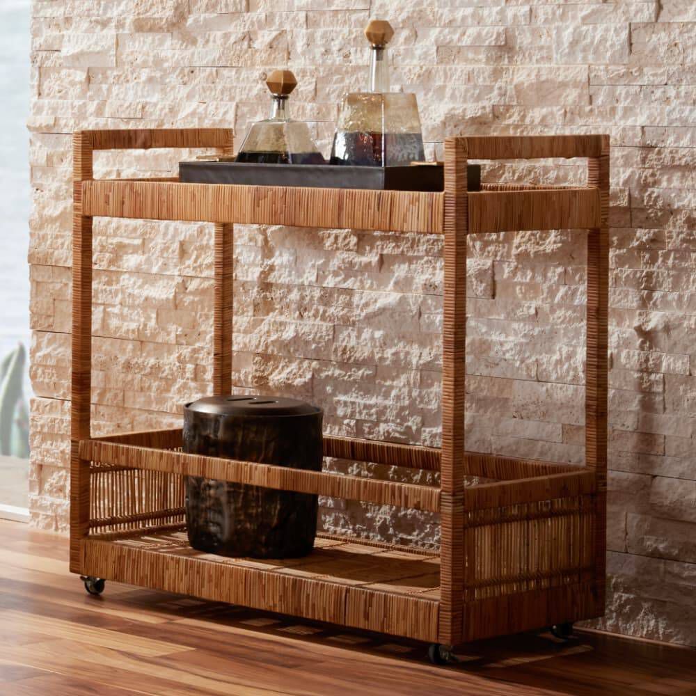Prosper Natural Bar Cart
