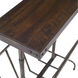 Sonora 26 X 17 inch Burnished Brushed Iron and Distressed Warm Walnut Magazine Side Table