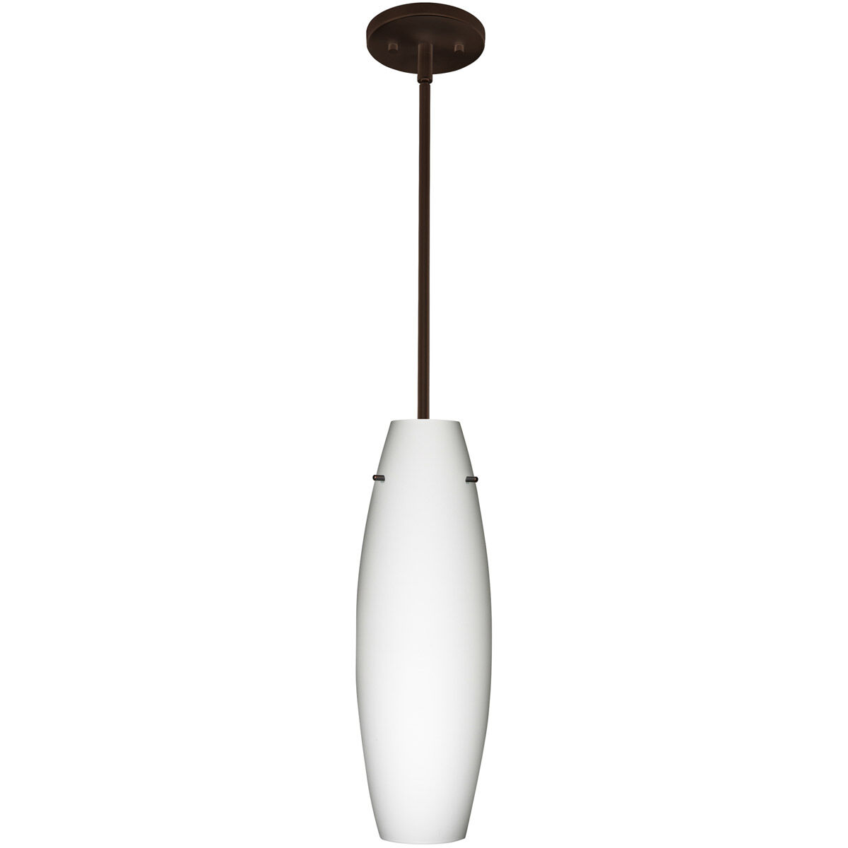Tara 1 Light Bronze Stem Pendant Ceiling Light