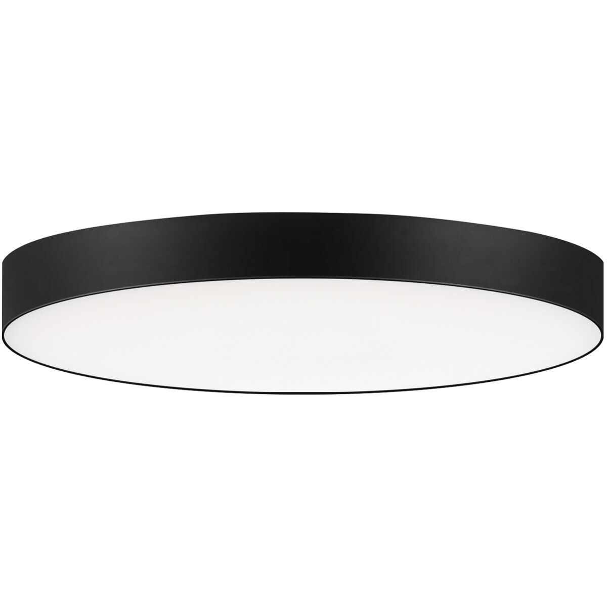 Trim LED 7 inch Black Flush Mount Ceiling Light