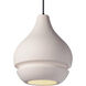 Radiance LED 8 inch Polished Chrome Pendant Ceiling Light