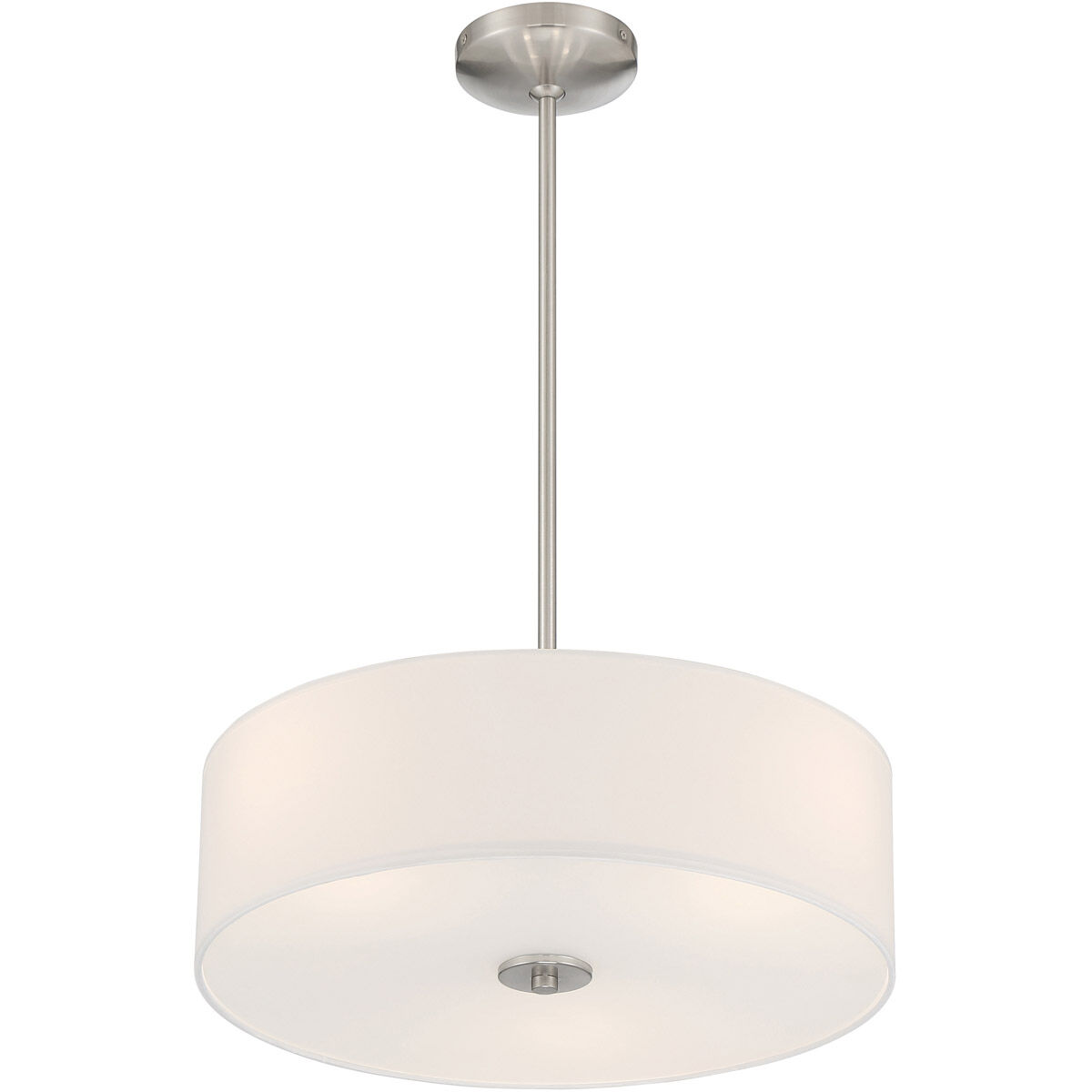 Mid Town LED 18 inch Brushed Steel Pendant Ceiling Light