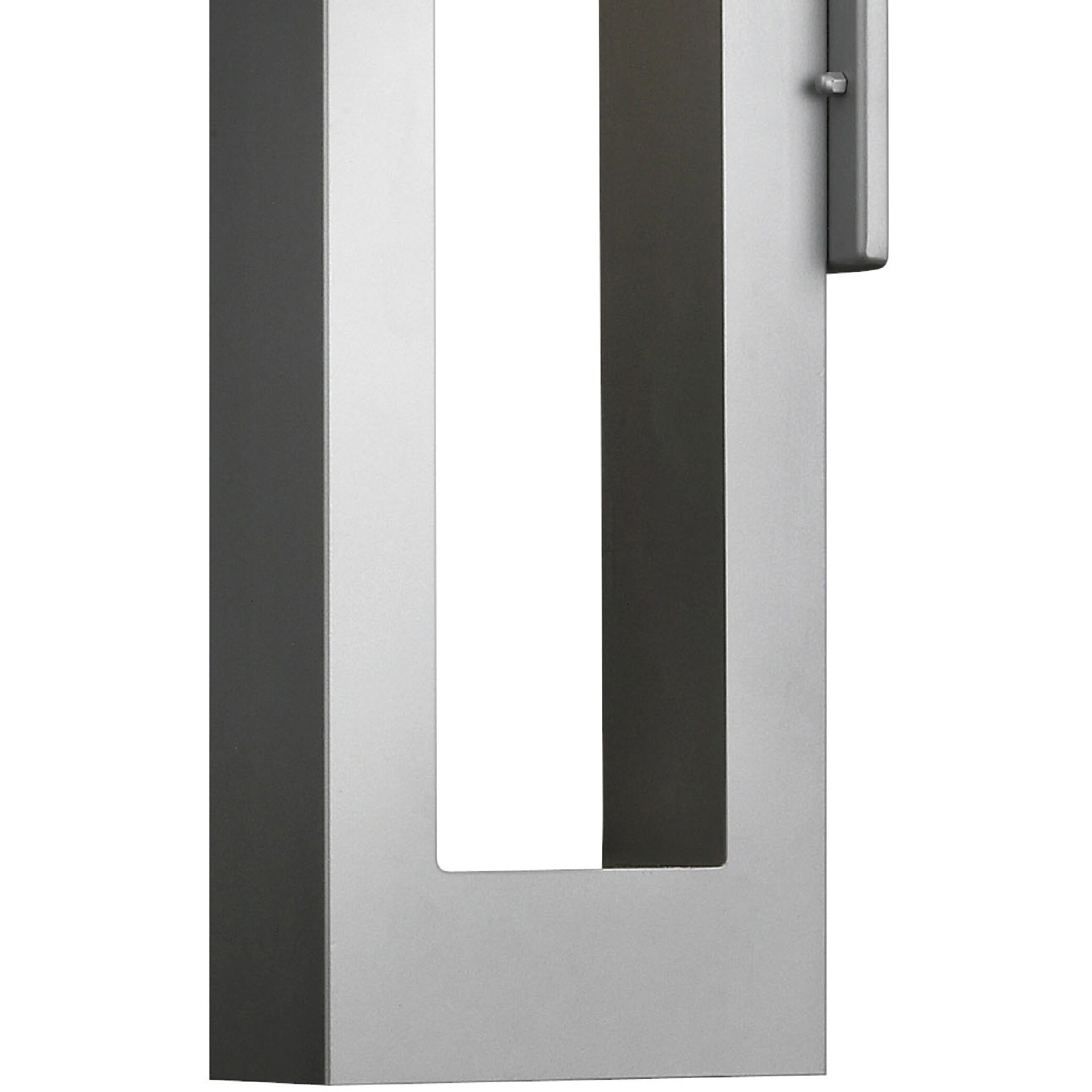 Atlantis LED 24 inch Titanium Outdoor Wall Mount Lantern, Medium