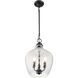 Adeline Pendant Ceiling Light in Matte Black