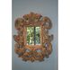 Rococo 35 X 32 inch Natural with Mirror Wall Mirror