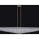 Durant Island Light Ceiling Light in Winter Brass