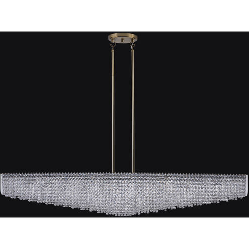 Durant Island Light Ceiling Light in Winter Brass