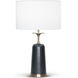 Fletcher 27.75 inch 150.00 watt Antique Brass and Bronze Table Lamp Portable Light