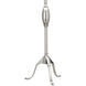 Grace 29 inch 150 watt Polished Nickel Table Lamp Portable Light