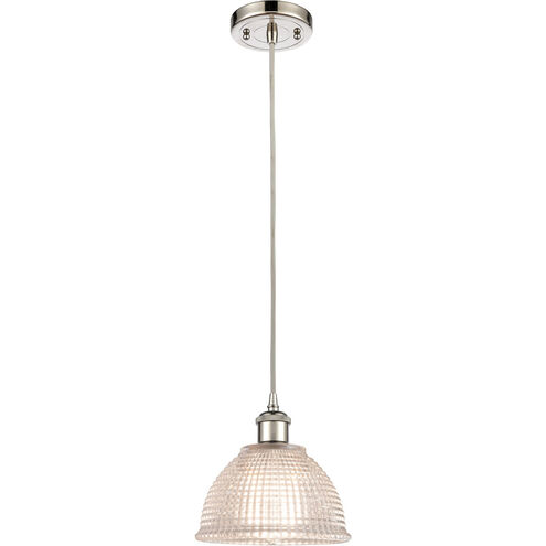 Ballston Arietta 1 Light 8 inch Polished Nickel Mini Pendant Ceiling Light, Ballston