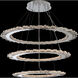 Quasar LED 42 inch Chrome Pendant Ceiling Light