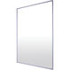 Madison 33 X 25 inch Brushed Nickel D&eacute;cor Mirror