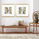 Florals Collection Green Framed Art
