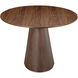 Otago 71 X 43 inch Brown Dining Table, Oval