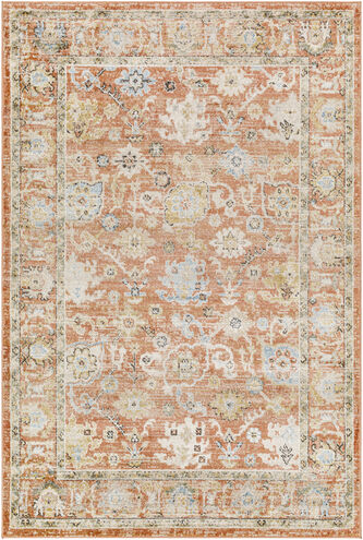 Pertek 36 X 24 inch Burnt Orange Rug, Rectangle