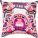 Geisha 18 inch Bright Purple, Lavender, Bright Red Pillow Kit