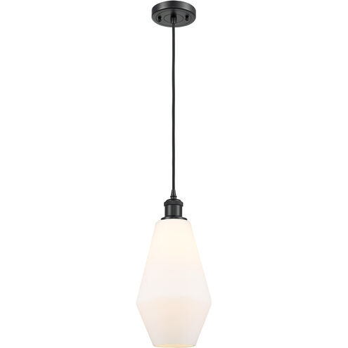 Ballston Cindyrella 1 Light 7 inch Matte Black Mini Pendant Ceiling Light