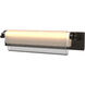 Draped Glass LED 26 inch Oil Rubbed Bronze Bath Bar Wall Light