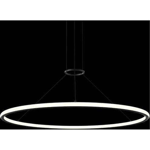 Luna LED 50 inch Satin Black Pendant Ceiling Light