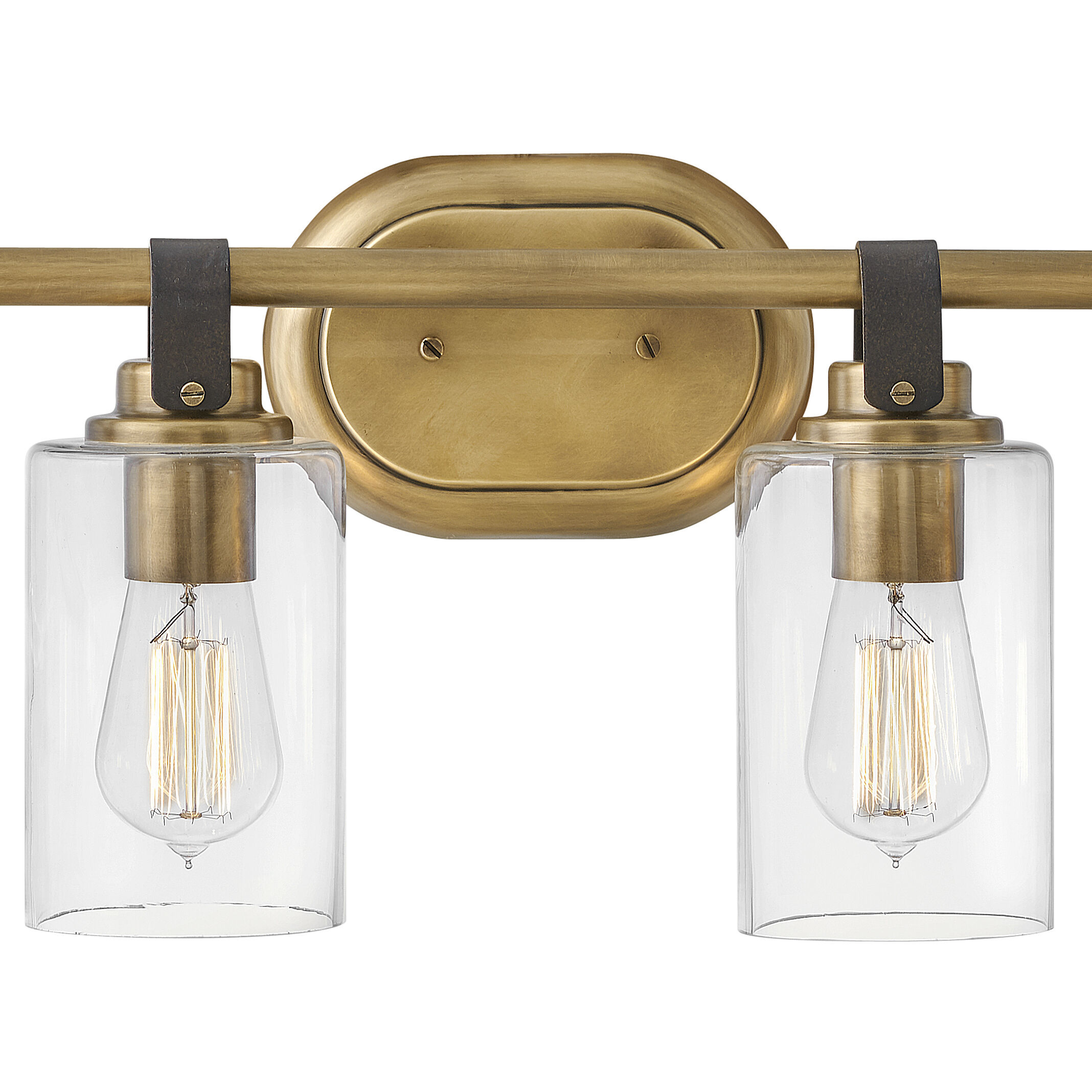 Halstead 4 Light 32 inch Heritage Brass Vanity Light Wall Light