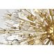 Vera 24 Light 23 inch Gold Pendant Ceiling Light