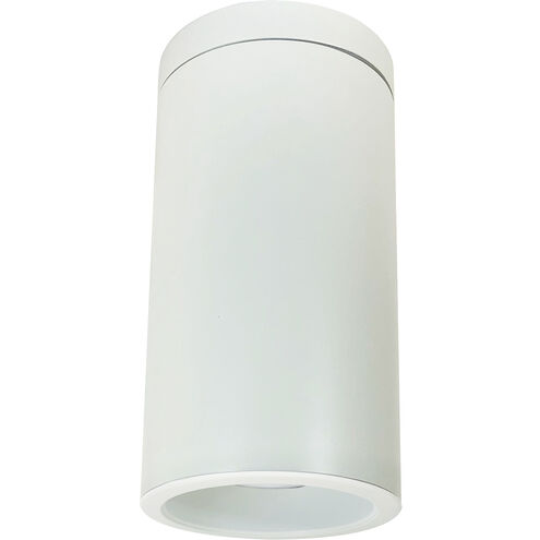 Cobalt 6 inch White Surface Mount Cylinder Ceiling Light in 4000K, 1000, Reflector