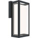 Frame 1 Light 6.3 inch Black Wall Sconce Wall Light