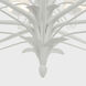 Chapman & Myers Amalfi LED 50 inch Plaster White Three-Tiered Chandelier Ceiling Light